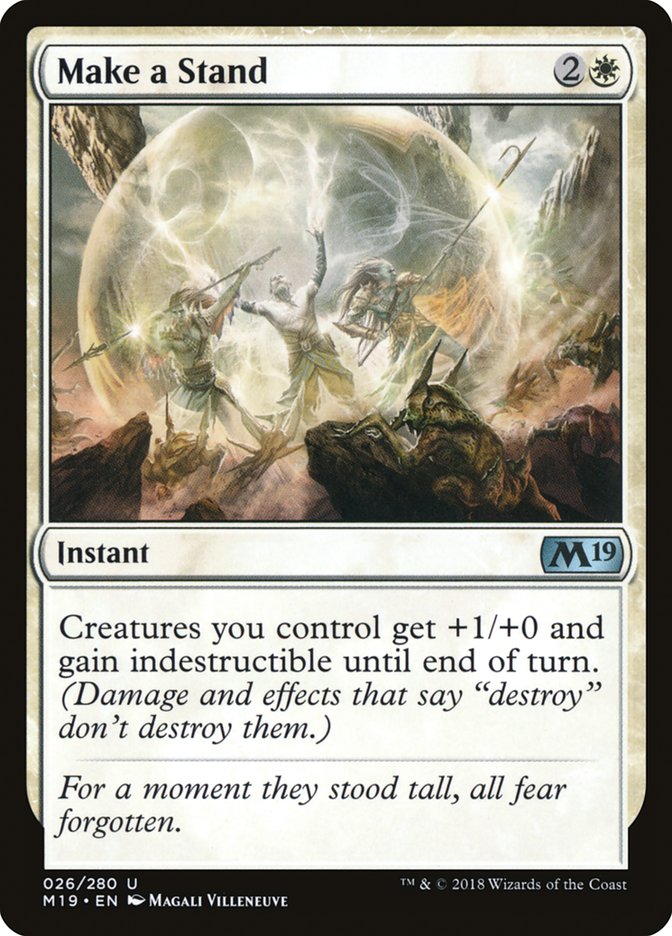 Make a Stand [Core Set 2019]