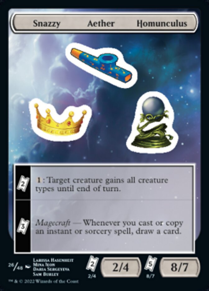 Snazzy Aether Homunculus [Unfinity Stickers] | Gauntlet Hobbies - Angola