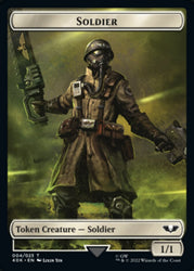 Soldier (004) // Vanguard Suppressor Double-Sided Token [Warhammer 40,000 Tokens]