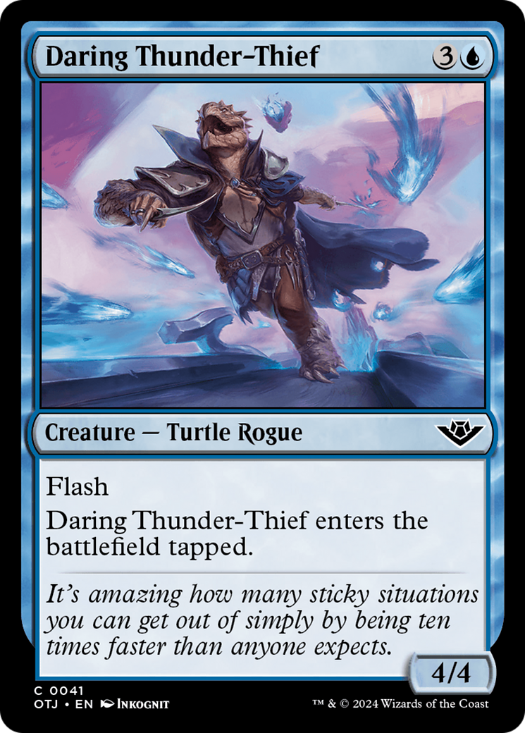 Daring Thunder-Thief [Outlaws of Thunder Junction] | Gauntlet Hobbies - Angola