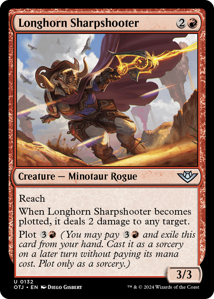 Longhorn Sharpshooter [Outlaws of Thunder Junction] | Gauntlet Hobbies - Angola
