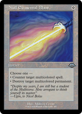 Null Elemental Blast (Retro) [Modern Horizons 3]