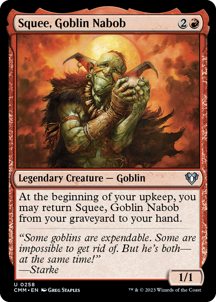 Squee, Goblin Nabob [Commander Masters] | Gauntlet Hobbies - Angola