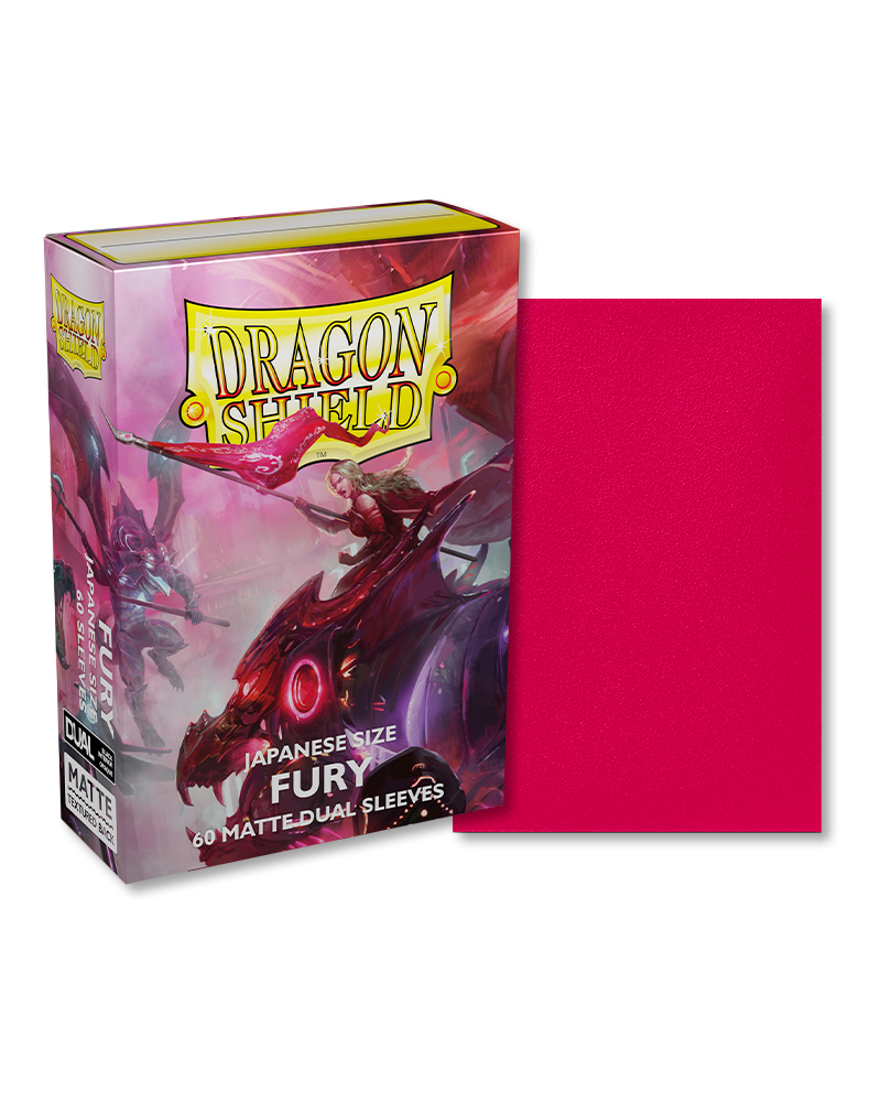 Dragon Shield Japanese Size: Dual Matte - Fury