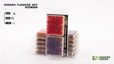 GamersGrass Grass Tufts: Garden Flowers Set 4-6mm - Wild