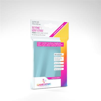 Gamegenic Board Game Sleeves - Scythe / Lost Cities 72 x 112mm 60ct