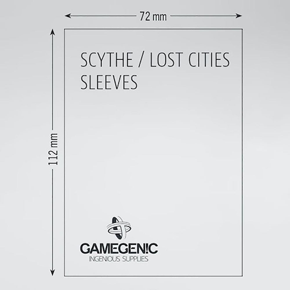 Gamegenic Board Game Sleeves - Scythe / Lost Cities 72 x 112mm 60ct