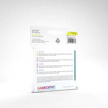 Gamegenic Board Game Sleeves - Big Square 82 x 82mm 50ct