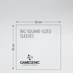Gamegenic Board Game Sleeves - Big Square 82 x 82mm 50ct