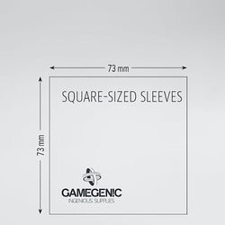 Gamegenic Board Game Sleeves - Square 73 x 73mm 50ct