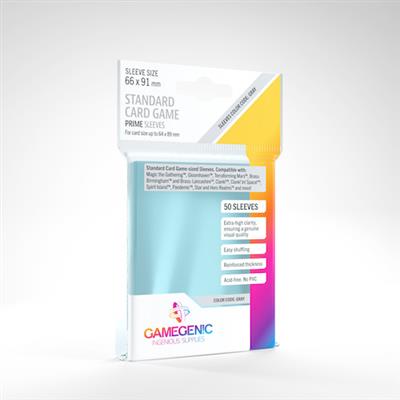 Gamegenic Board Game Sleeves - Standard Card Game 66 x 91mm 50ct