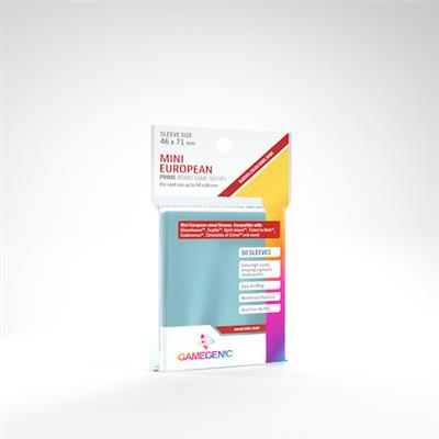 Gamegenic Board Game Sleeves - Mini European 46 x 71mm 50ct