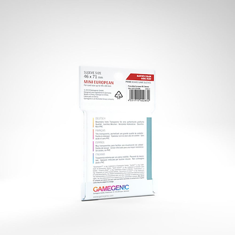 Gamegenic Board Game Sleeves - Mini European 46 x 71mm 50ct