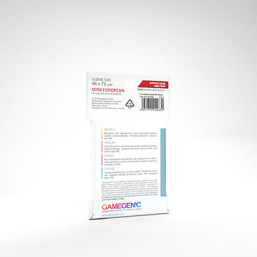 Gamegenic Board Game Sleeves - Mini European 46 x 71mm 50ct
