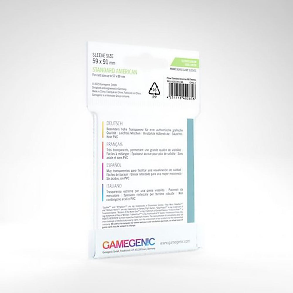 Gamegenic Board Game Sleeves - Standard American 59 x 91mm 50ct