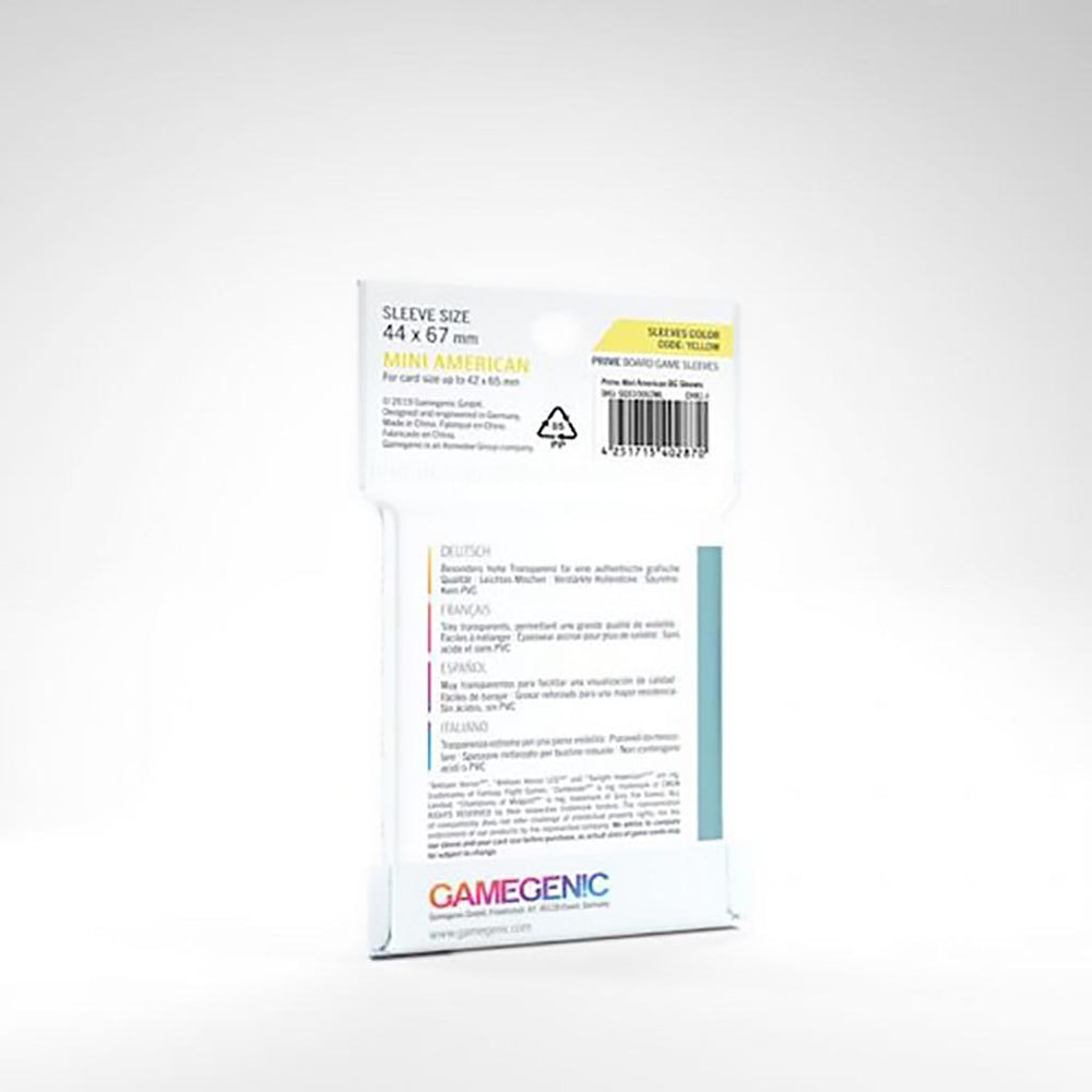 Gamegenic Board Game Sleeves - Mini American 44 x 67mm 50ct