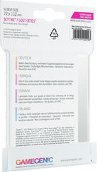 Gamegenic Board Game Sleeves Matte - Scythe / Lost Cities 72 x 112mm 60ct