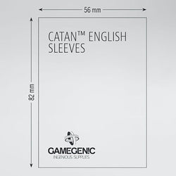 Gamegenic Board Game Sleeves - Catan 56 x 82mm 60ct