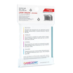 Gamegenic Board Game Sleeves - Catan 56 x 82mm 60ct