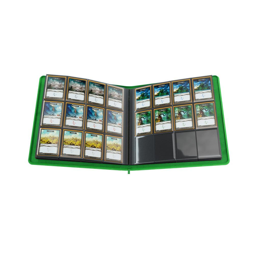 Gamegenic Zip-Up Album 24-Pocket Binder - Green