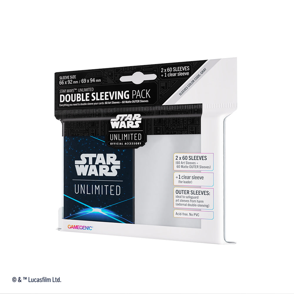 Star Wars Unlimited - Double Sleeving Pack Card Back Blue