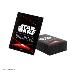 Star Wars Unlimited - Double Sleeving Pack Card Back Red