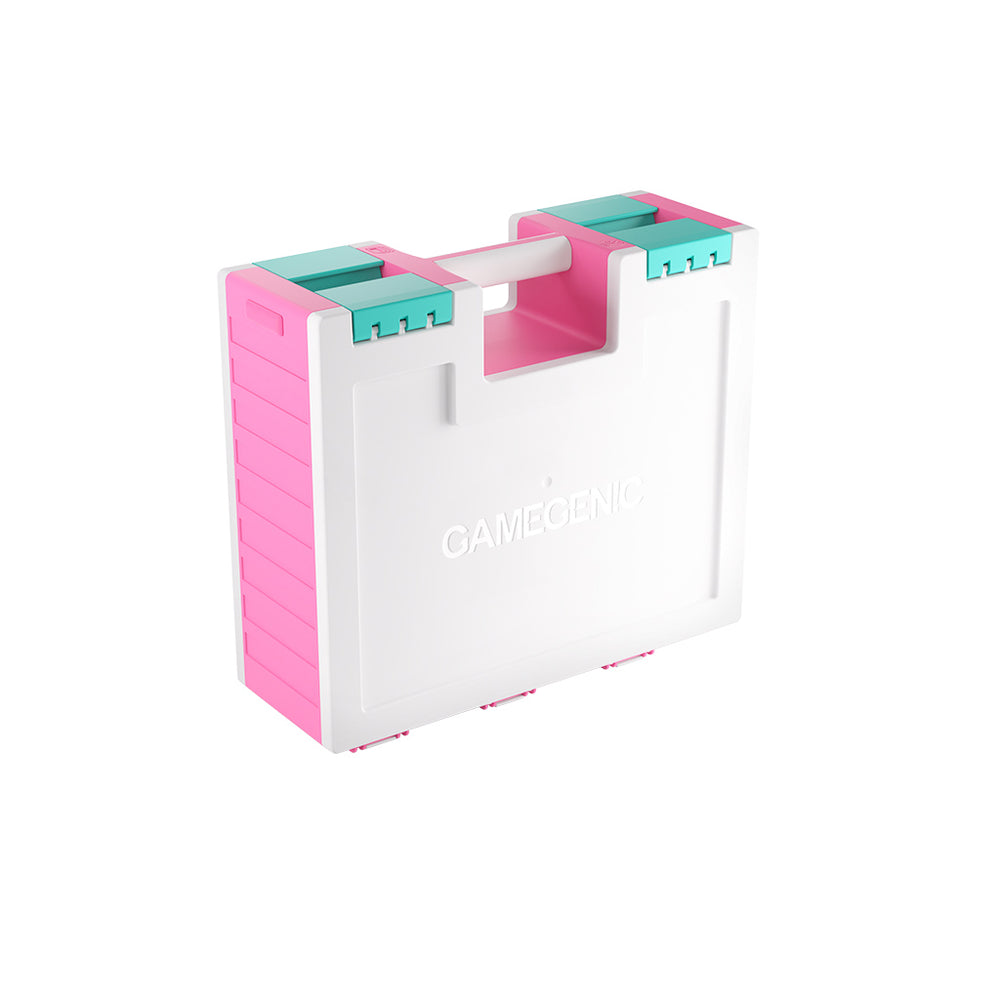 Gamegenic Game Castle - Pink/White/Teal