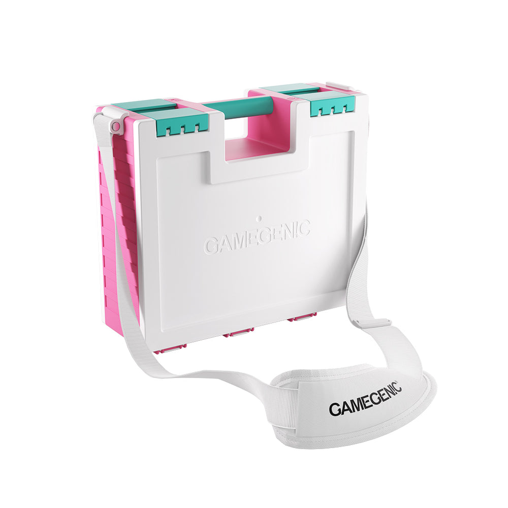 Gamegenic Game Castle - Pink/White/Teal