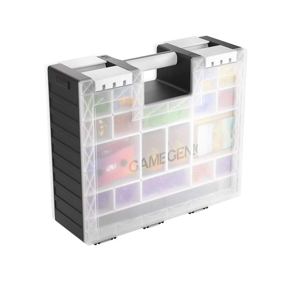 Gamegenic Game Castle - Black/White/Clear