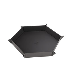 Gamegenic Magnetic Dice Tray Black & Grey