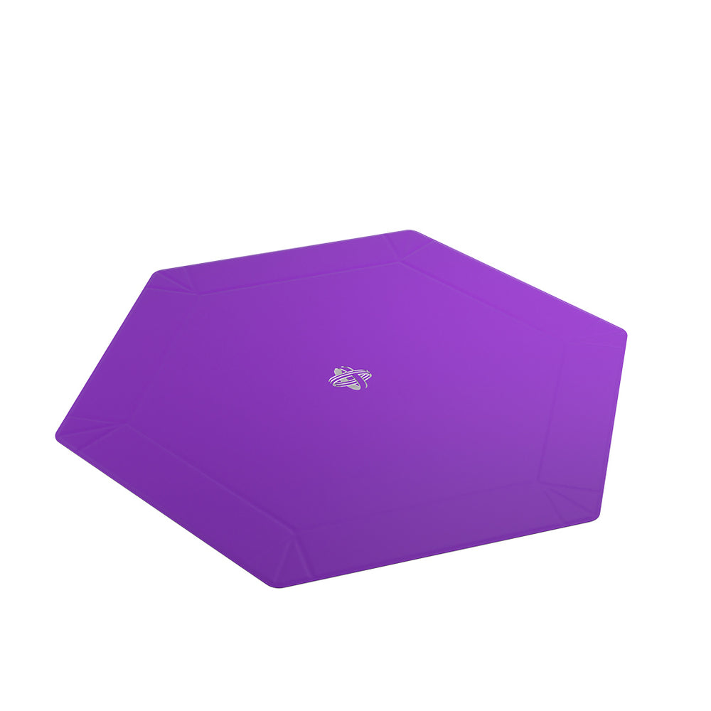 Gamegenic Magnetic Dice Tray Black & Purple