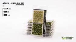 GamersGrass Grass Tufts: Green Meadow Set 4-6mm - Wild