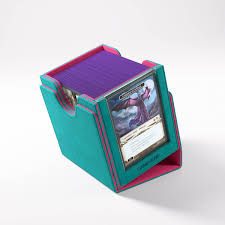 Gamegenic Deck Box: Sidekick Pro 100+ XL Convertible (Teal/Pink)