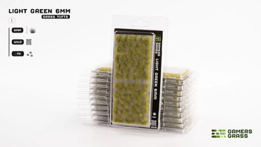 GamersGrass Grass Tufts: Light Green 6mm - Wild