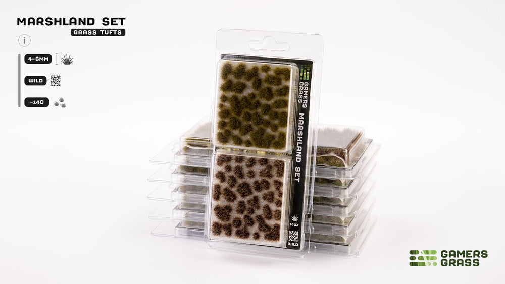 GamersGrass Grass Tufts: Marshland Set 4-6mm - Wild