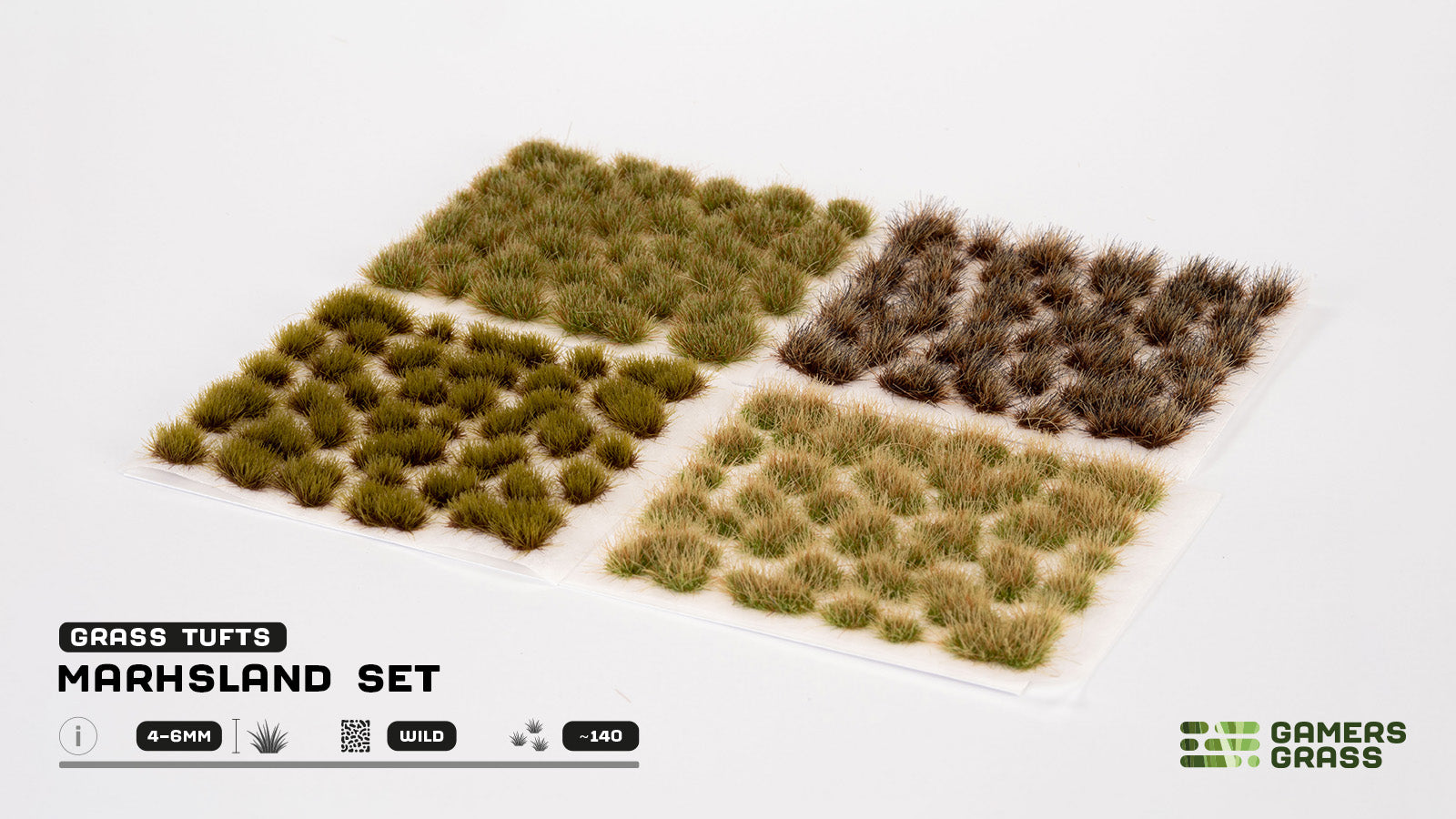 GamersGrass Grass Tufts: Marshland Set 4-6mm - Wild | Gauntlet Hobbies - Angola