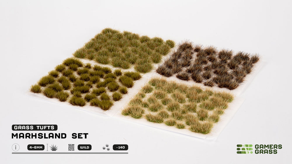 GamersGrass Grass Tufts: Marshland Set 4-6mm - Wild