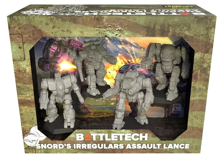 Battletech: Snord's Irregulars Assault Lance Mini Pack