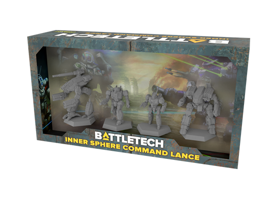 Battletech: Inner Sphere Command Lance Mini Pack | Gauntlet Hobbies - Angola
