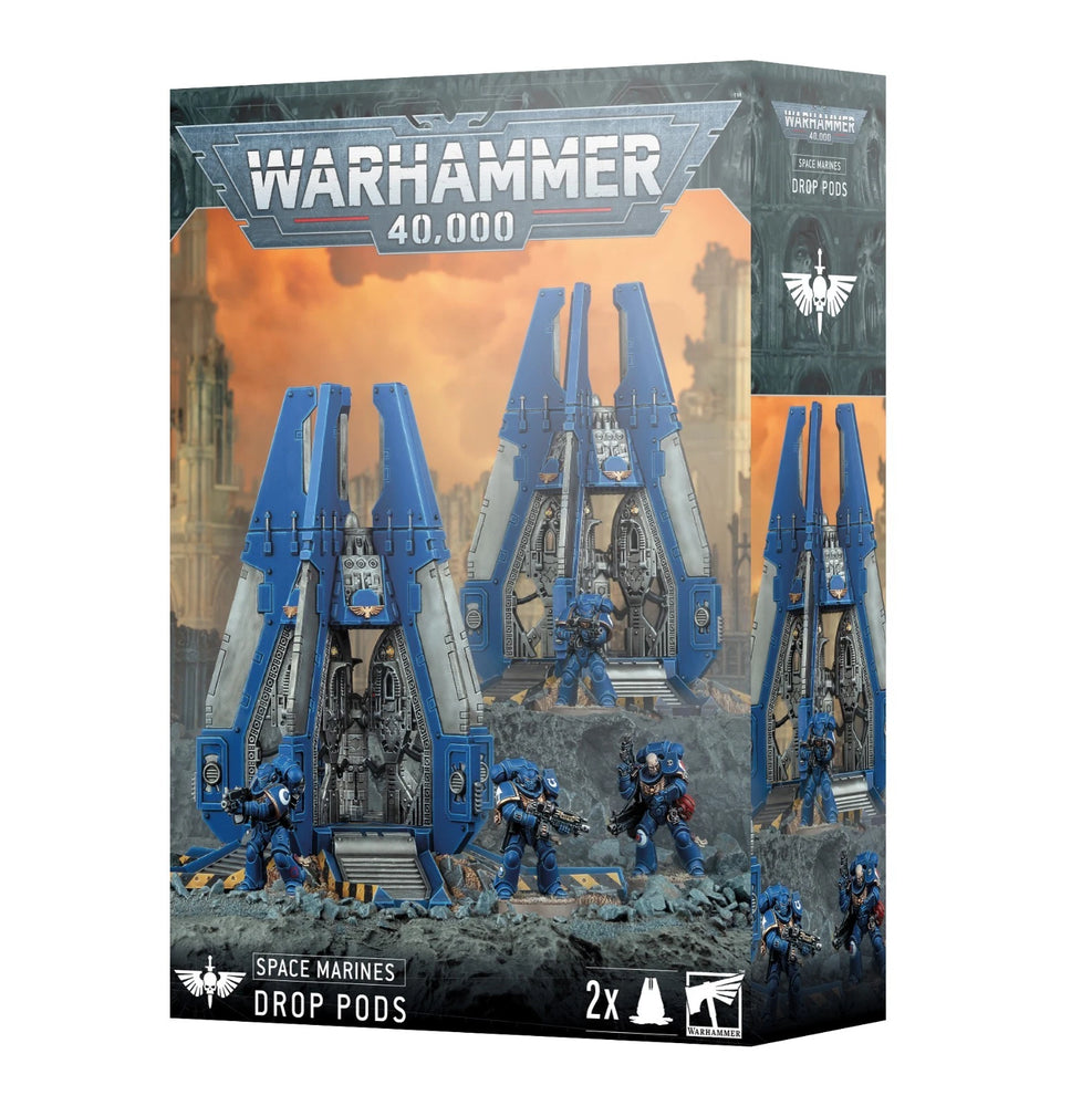 Space Marines: Drop Pods Warhammer 40K