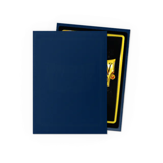 Dragon Shield Matte Sleeve - Midnight Blue ‘Ondallix’ 100ct | Gauntlet Hobbies - Angola