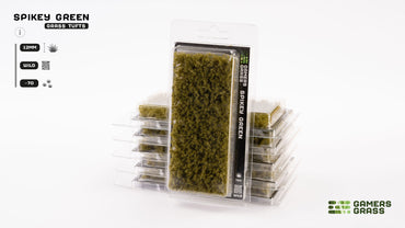 GamersGrass Grass Tufts: Spikey Green - Wild