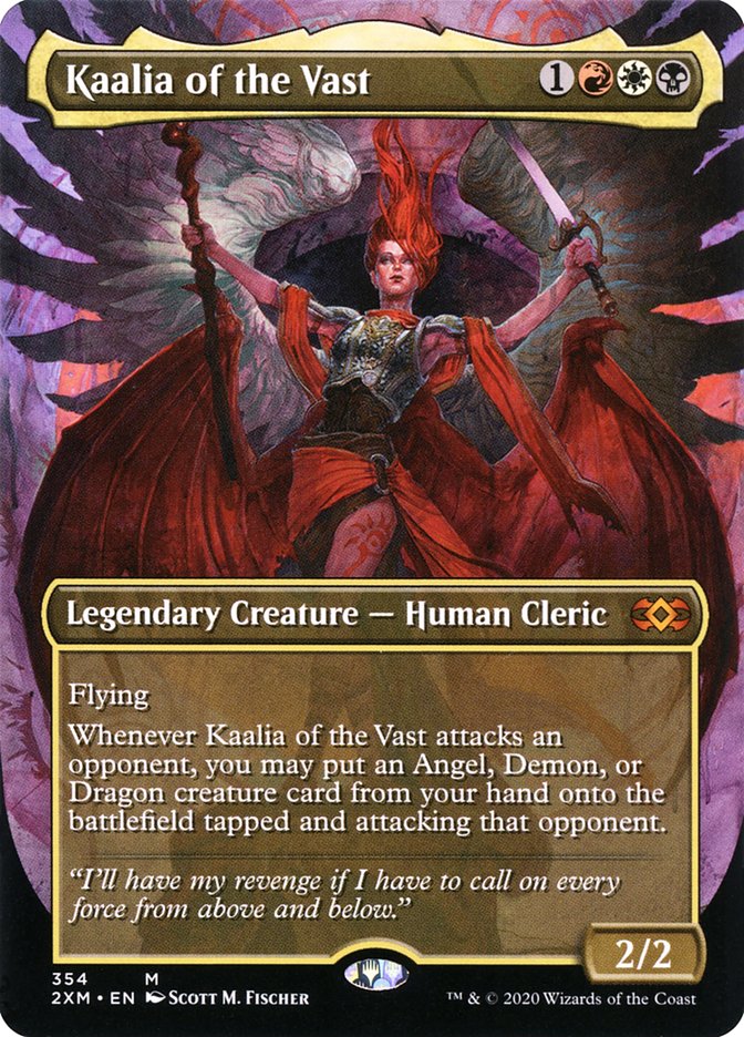 Kaalia of the Vast (Toppers) [Double Masters Extended Art]