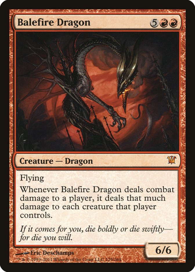 Balefire Dragon [Innistrad] | Gauntlet Hobbies - Angola