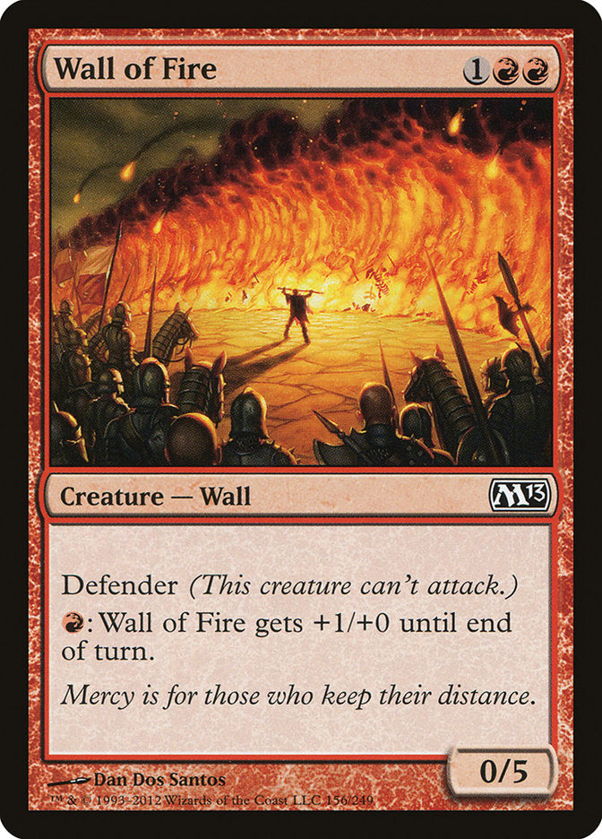 Wall of Fire [Magic 2013] | Gauntlet Hobbies - Angola