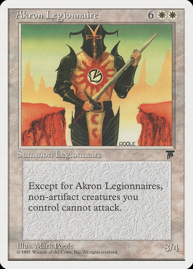 Akron Legionnaire [Chronicles] | Gauntlet Hobbies - Angola