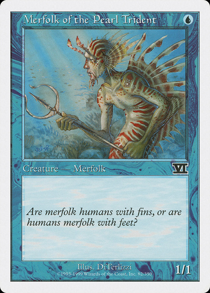 Merfolk of the Pearl Trident [Classic Sixth Edition] | Gauntlet Hobbies - Angola