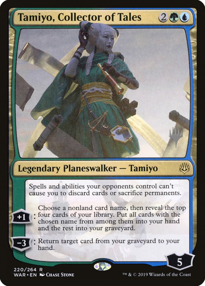 Tamiyo, Collector of Tales (Promo Pack) [War of the Spark Promos] | Gauntlet Hobbies - Angola