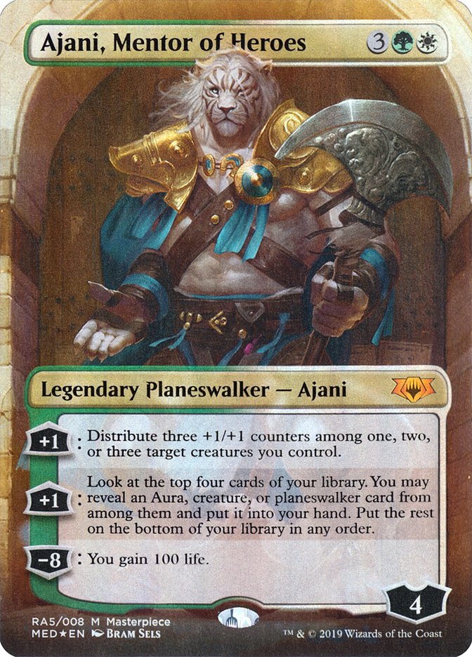 Ajani, Mentor of Heroes [Mythic Edition] | Gauntlet Hobbies - Angola