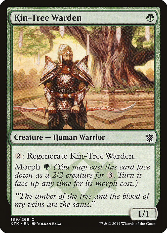 Kin-Tree Warden [Khans of Tarkir] | Gauntlet Hobbies - Angola